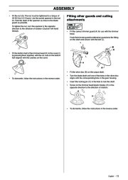 Husqvarna 324L 324LD X-Series Chainsaw Owners Manual, 2004 page 13