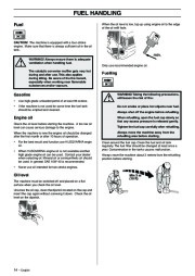 Husqvarna 324L 324LD X-Series Chainsaw Owners Manual, 2004 page 14