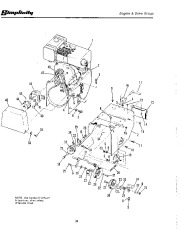 Simplicity 255 305 378 379 380 442 869 796 742 656 652 643 560 483 Snow Blower Owners Manual, 1967,1968,1969,1970,1971,1972,1973,1974,1975,1976,1977,1978,1979 page 36