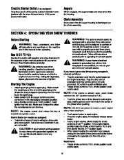 MTD White Outdoor 600 Series Snow Blower Owners Manual page 10