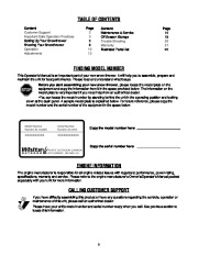 MTD White Outdoor 600 Series Snow Blower Owners Manual page 2
