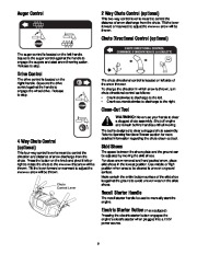 MTD White Outdoor 600 Series Snow Blower Owners Manual page 9