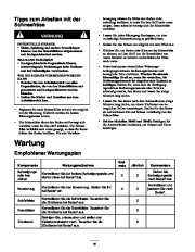 Toro 38428, 38429, 38441, 38442 Toro CCR 2450 and 3650 Snowthrower Laden Anleitung, 2001 page 16