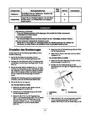 Toro 38428, 38429, 38441, 38442 Toro CCR 2450 and 3650 Snowthrower Laden Anleitung, 2001 page 17