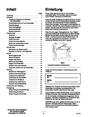 Toro 38428, 38429, 38441, 38442 Toro CCR 2450 and 3650 Snowthrower Laden Anleitung, 2001 page 2