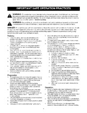 Craftsman 247.887001 Craftsman 22-Inch Snow Thrower Owners Manual page 3