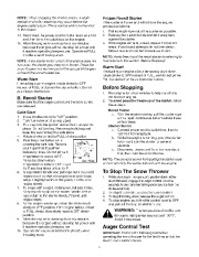 Craftsman 247.887001 Craftsman 22-Inch Snow Thrower Owners Manual page 9