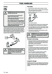 Husqvarna 385XP 390XP Chainsaw Owners Manual, 2003,2004,2005,2006,2007 page 18