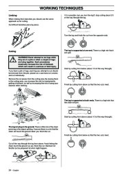 Husqvarna 385XP 390XP Chainsaw Owners Manual, 2003,2004,2005,2006,2007 page 24