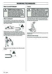 Husqvarna 385XP 390XP Chainsaw Owners Manual, 2003,2004,2005,2006,2007 page 28