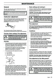 Husqvarna 385XP 390XP Chainsaw Owners Manual, 2003,2004,2005,2006,2007 page 29