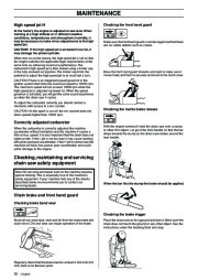 Husqvarna 385XP 390XP Chainsaw Owners Manual, 2003,2004,2005,2006,2007 page 30