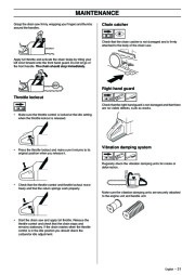 Husqvarna 385XP 390XP Chainsaw Owners Manual, 2003,2004,2005,2006,2007 page 31