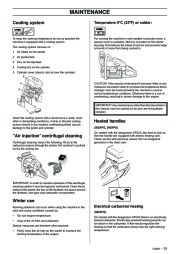 Husqvarna 385XP 390XP Chainsaw Owners Manual, 2003,2004,2005,2006,2007 page 35