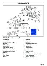 Husqvarna 385XP 390XP Chainsaw Owners Manual, 2003,2004,2005,2006,2007 page 5