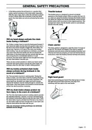 Husqvarna 385XP 390XP Chainsaw Owners Manual, 2003,2004,2005,2006,2007 page 9