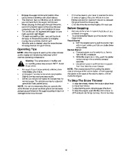 Craftsman 247.888520 Craftsman 26-Inch Two Stage Wheel Drive Snow Thrower Owners Manual page 16