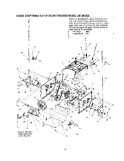 Craftsman 247.888520 Craftsman 26-Inch Two Stage Wheel Drive Snow Thrower Owners Manual page 30