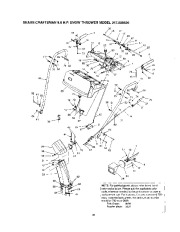 Craftsman 247.888520 Craftsman 26-Inch Two Stage Wheel Drive Snow Thrower Owners Manual page 32