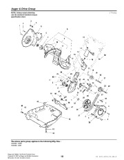 Simplicity 520 1694585 1694586 Single Stage Snow Blower Parts Manual page 10