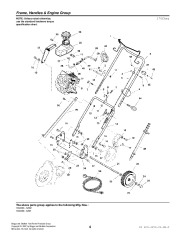 Simplicity 520 1694585 1694586 Single Stage Snow Blower Parts Manual page 4
