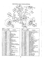 Simplicity 755 722 Landlord Riding Tractor Snow Blower Owners Manual page 28