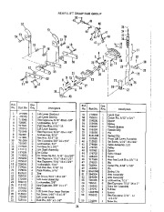 Simplicity 755 722 Landlord Riding Tractor Snow Blower Owners Manual page 36