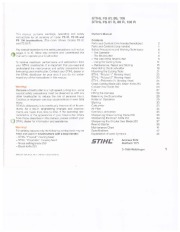 STIHL Owners Manual page 2