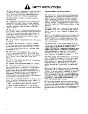 Toro 38052 521 Snowthrower Owners Manual, 1992 page 2