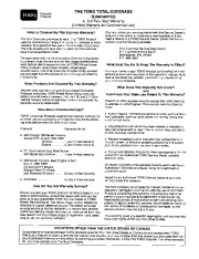 Toro 38052 521 Snowthrower Owners Manual, 1992 page 20