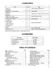 Toro 38052 521 Snowthrower Owners Manual, 1992 page 5