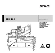 STIHL FG2 Chainsaw Filing Unit Owners Manual page 1