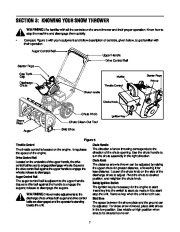 MTD 380 Two Stage Snow Blower Owners Manual page 7