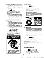 MTD 317 550 000 Snow Blower Owners Manual page 13