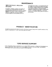 Toro 51580 300 Clean Sweep Owners Manual, 1994 page 5