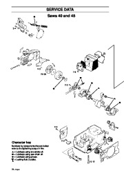 Husqvarna 36 40 41 42 45 51 55 61 242XP 246 254XP 257 262XP 268 272XP 268K 272K 272S 281XP 288XP 394XP 3120XP Chainsaw Workshop Manual, 1997,1998,1999,2000,2001,2002 page 25