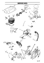 Husqvarna 36 40 41 42 45 51 55 61 242XP 246 254XP 257 262XP 268 272XP 268K 272K 272S 281XP 288XP 394XP 3120XP Chainsaw Workshop Manual, 1997,1998,1999,2000,2001,2002 page 34