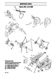 Husqvarna 36 40 41 42 45 51 55 61 242XP 246 254XP 257 262XP 268 272XP 268K 272K 272S 281XP 288XP 394XP 3120XP Chainsaw Workshop Manual, 1997,1998,1999,2000,2001,2002 page 35