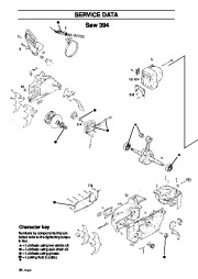 Husqvarna 36 40 41 42 45 51 55 61 242XP 246 254XP 257 262XP 268 272XP 268K 272K 272S 281XP 288XP 394XP 3120XP Chainsaw Workshop Manual, 1997,1998,1999,2000,2001,2002 page 37