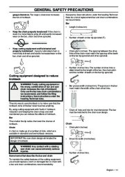 Husqvarna 365 372XP Chainsaw Owners Manual, 2008,2009,2010 page 11
