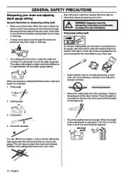 Husqvarna 365 372XP Chainsaw Owners Manual, 2008,2009,2010 page 12