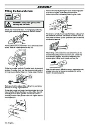 Husqvarna 365 372XP Chainsaw Owners Manual, 2008,2009,2010 page 16