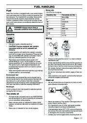 Husqvarna 365 372XP Chainsaw Owners Manual, 2008,2009,2010 page 17