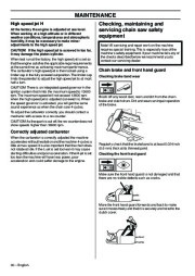 Husqvarna 365 372XP Chainsaw Owners Manual, 2008,2009,2010 page 30