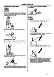 Husqvarna 365 372XP Chainsaw Owners Manual, 2008,2009,2010 page 31