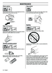 Husqvarna 365 372XP Chainsaw Owners Manual, 2008,2009,2010 page 32