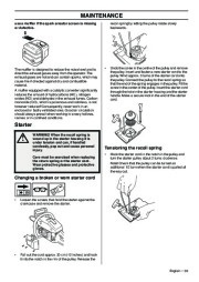 Husqvarna 365 372XP Chainsaw Owners Manual, 2008,2009,2010 page 33