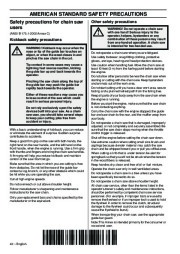 Husqvarna 365 372XP Chainsaw Owners Manual, 2008,2009,2010 page 42