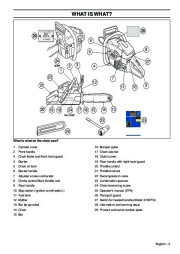 Husqvarna 365 372XP Chainsaw Owners Manual, 2008,2009,2010 page 5