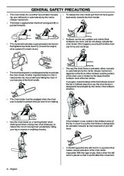 Husqvarna 365 372XP Chainsaw Owners Manual, 2008,2009,2010 page 8